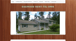 Desktop Screenshot of oakwoodrto.com